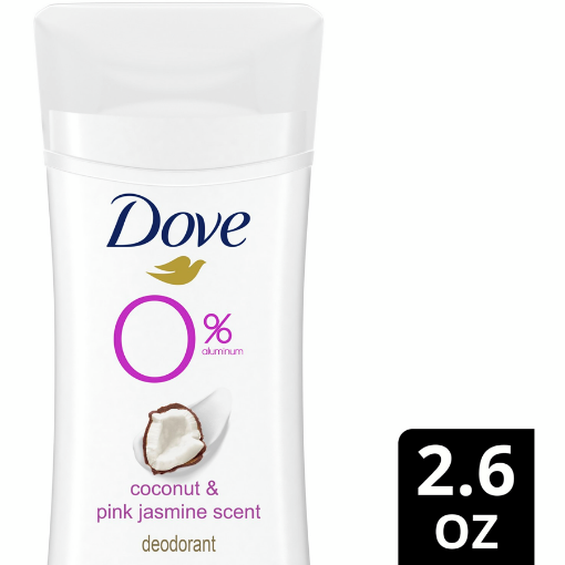 Picture of 0% Aluminum Deodorant Stick for Women in Coconut & Pink Jasmine Scent