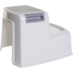 Picture of 2-Up Step Stool - Grey & White